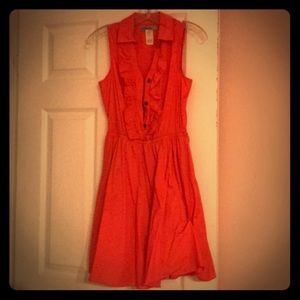 60s style collard dress